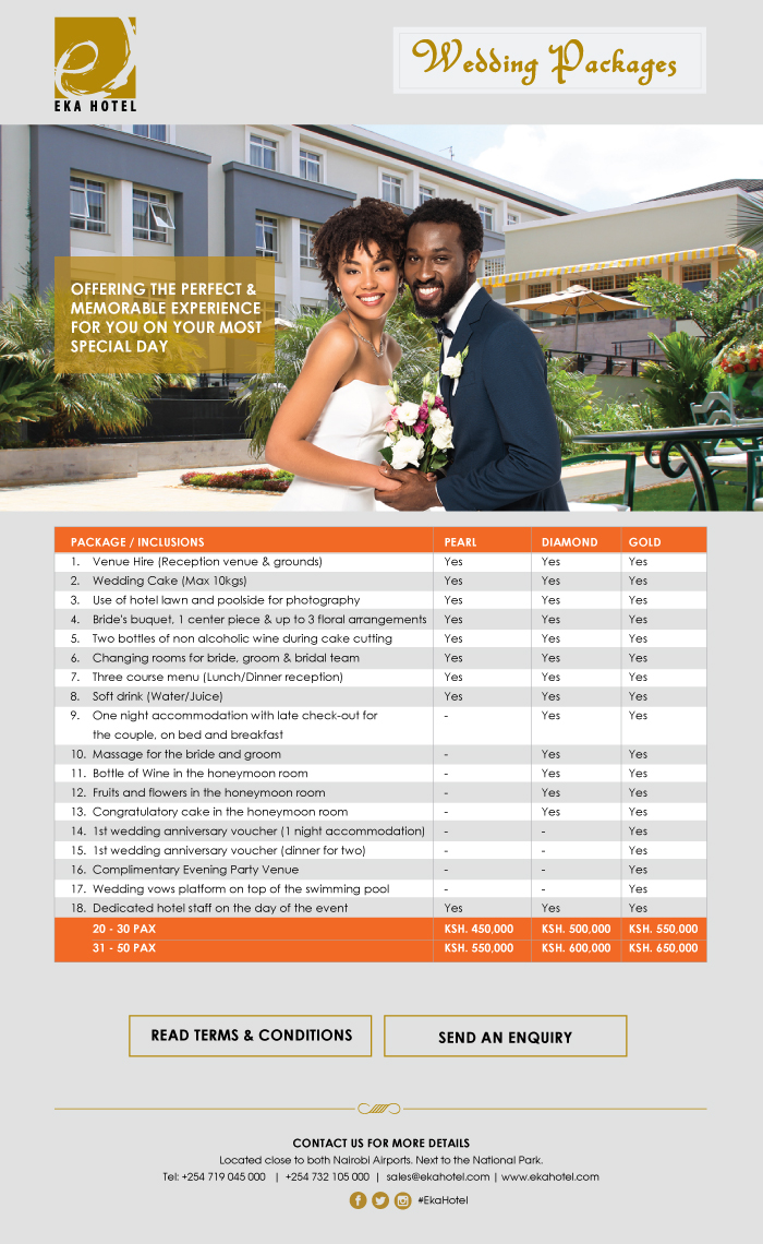 Eka Hotel Wedding Packages